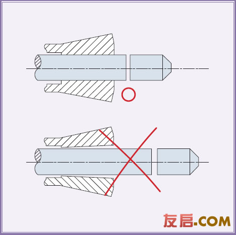 切槽車削時消除顫刀